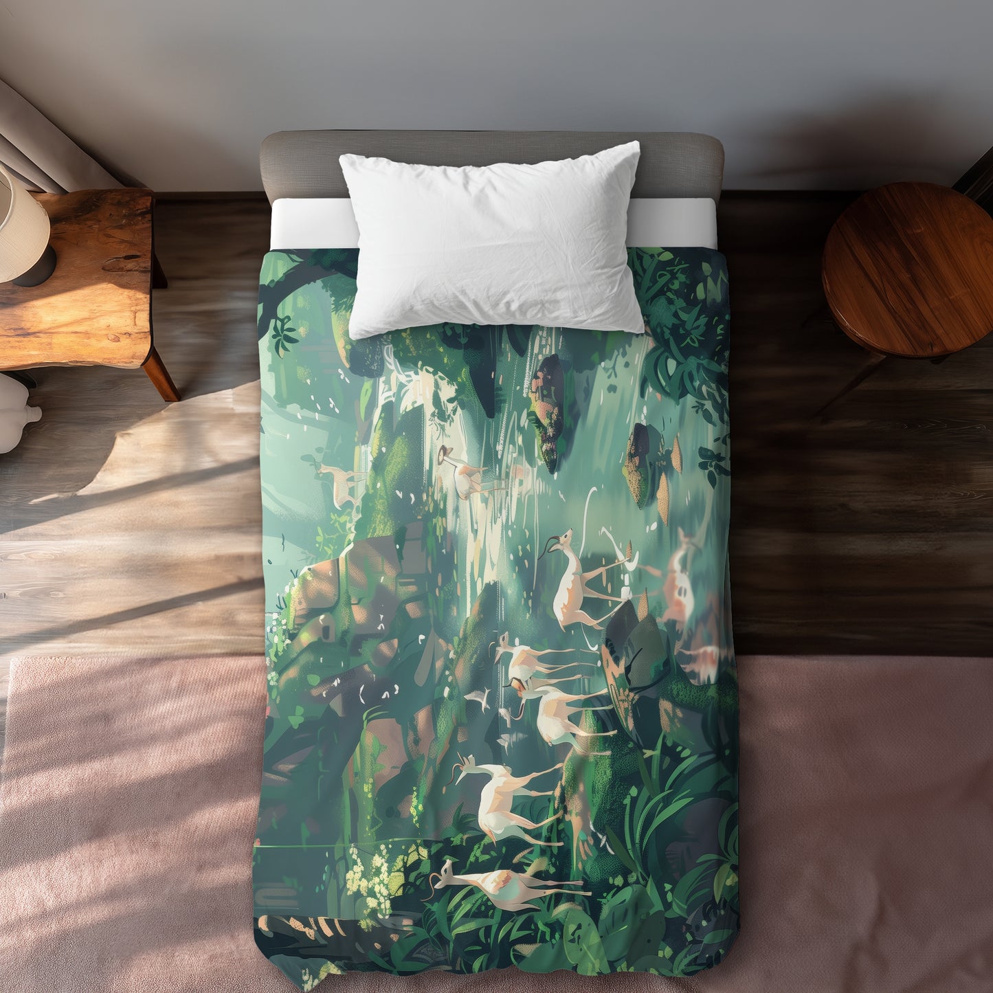 Sipping - 88"x88" Duvet Cover