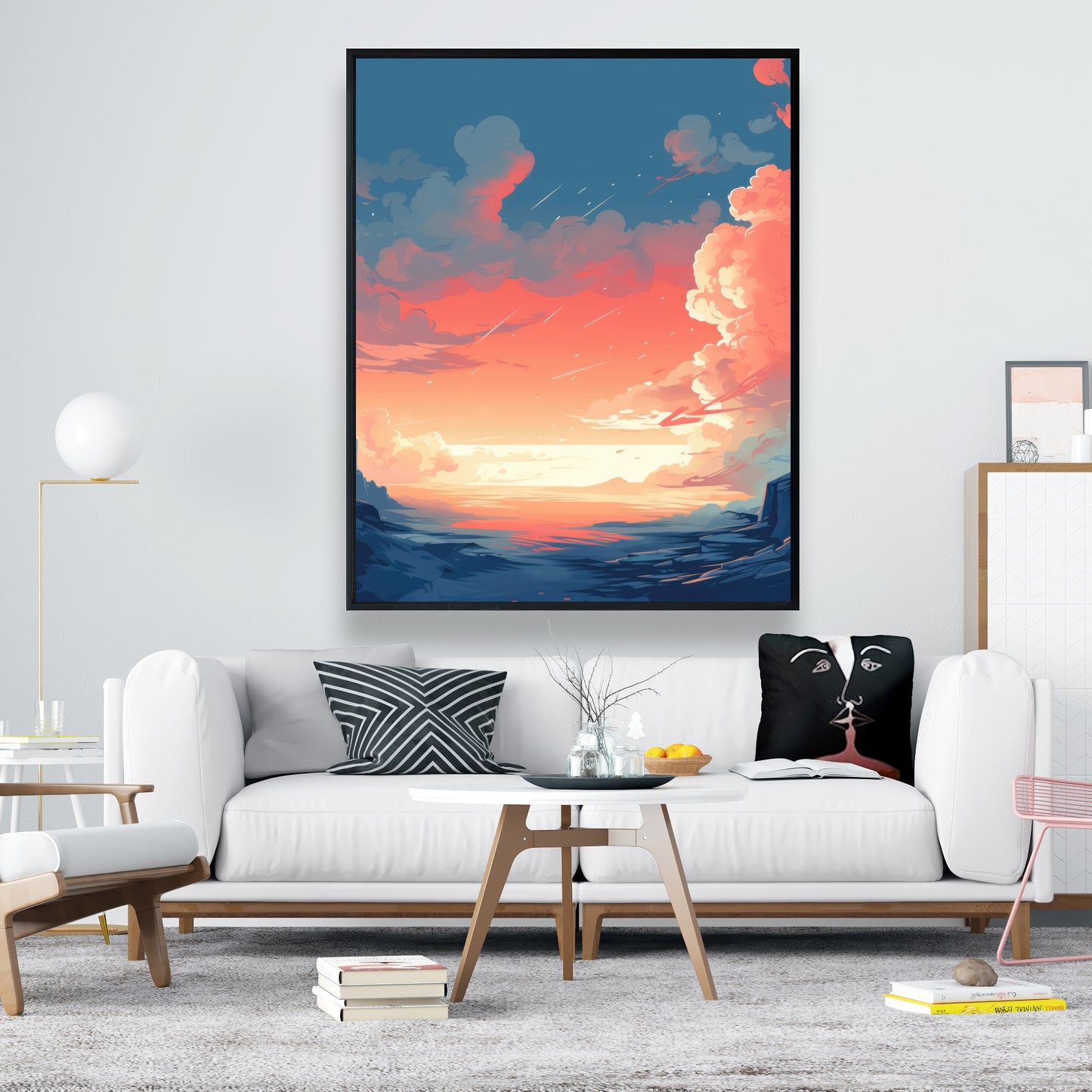Inspiration - 36"x36" Framed canvas
