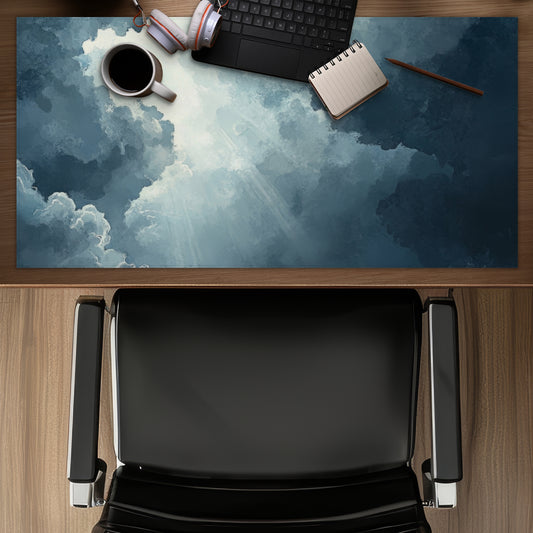 Afterglow Gray Desk Mat | Stylish Home Decor Accessory