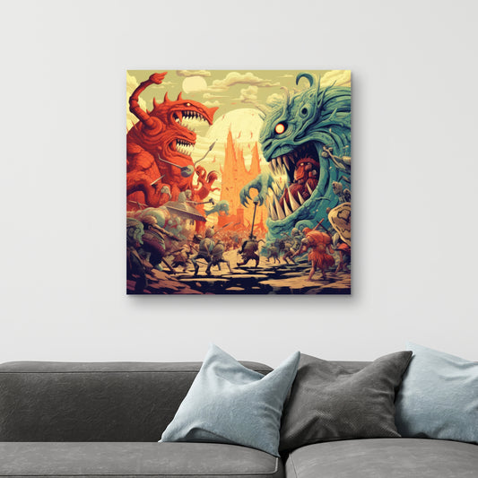 Colossi - 32"x32" Canvas