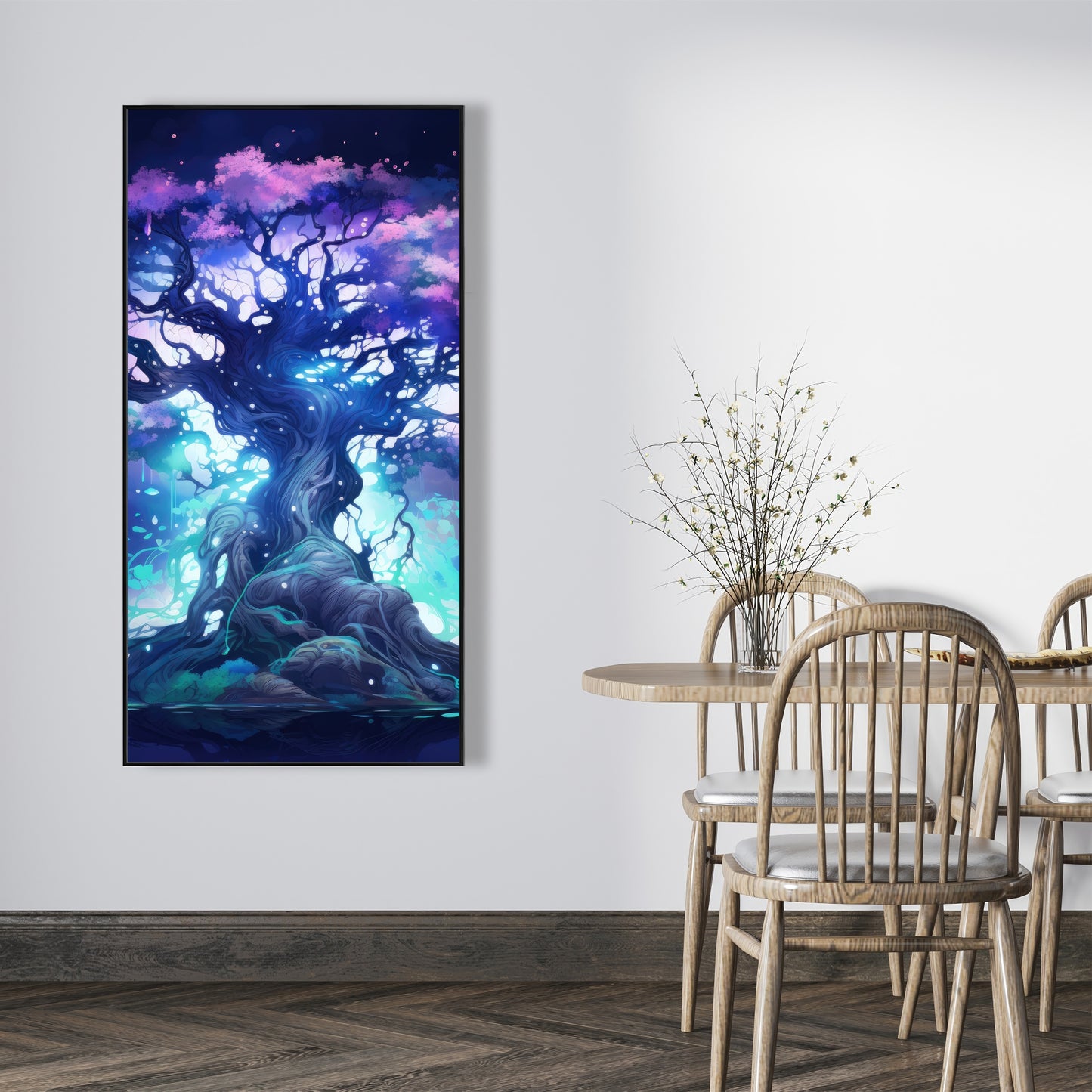 Make a wish - 36"x36" Framed canvas