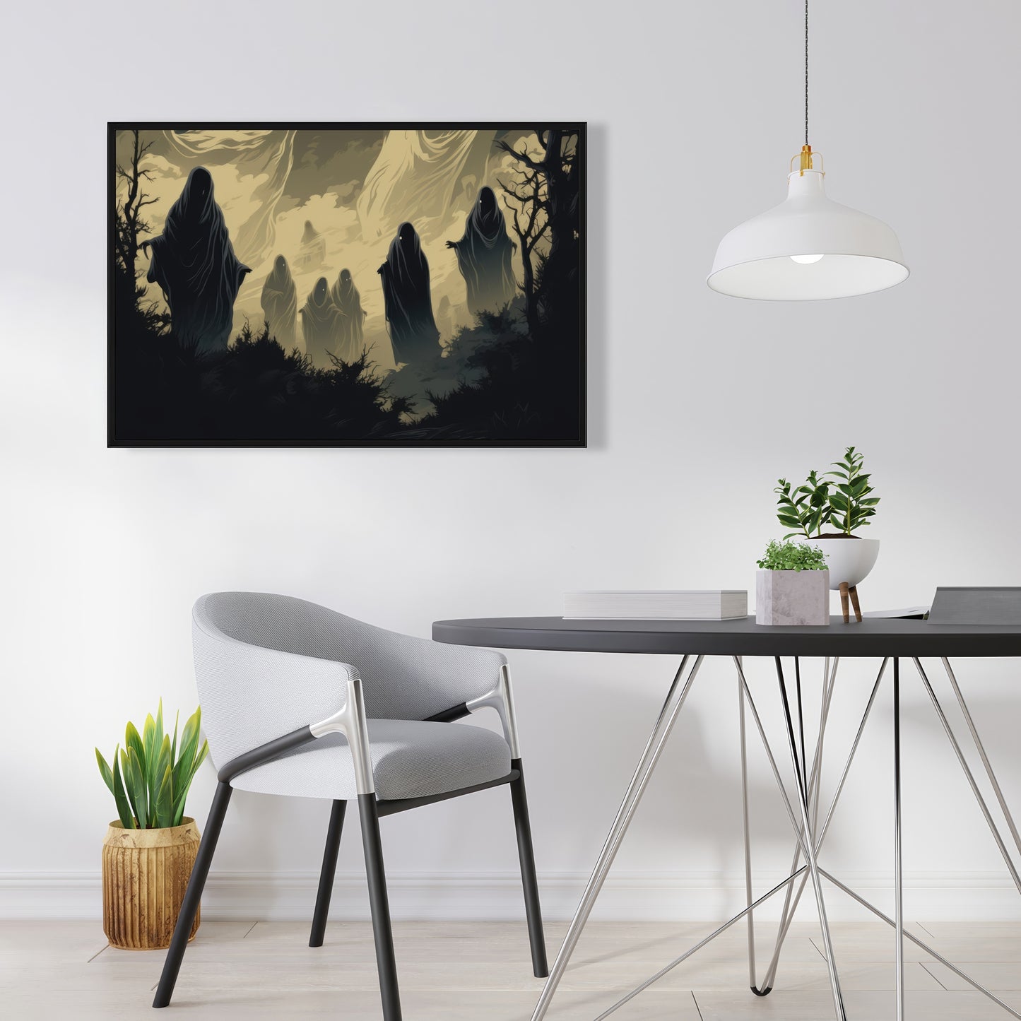 Limbo - 36"x36" Framed canvas