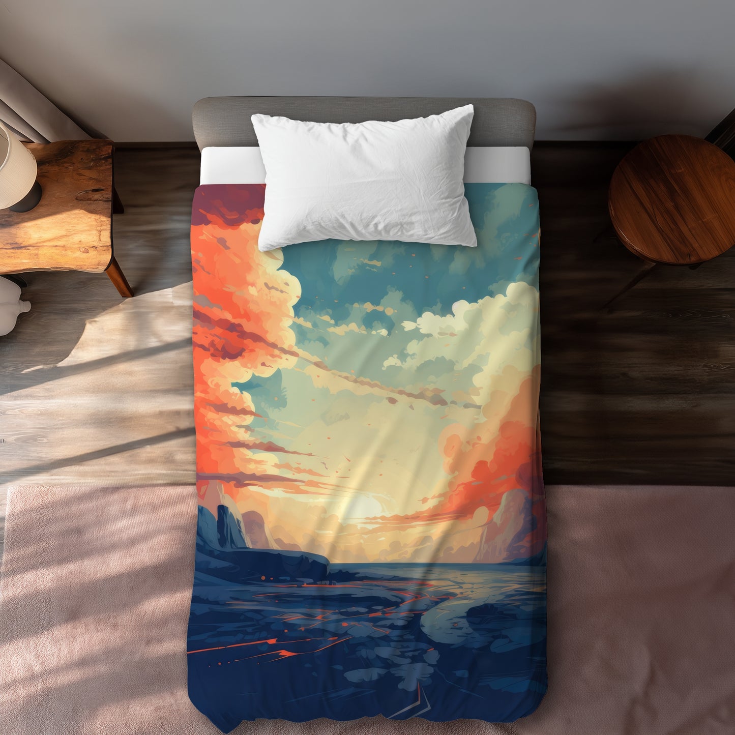 Finally Light Blue Duvet Cover for Home Decor | Soft Style