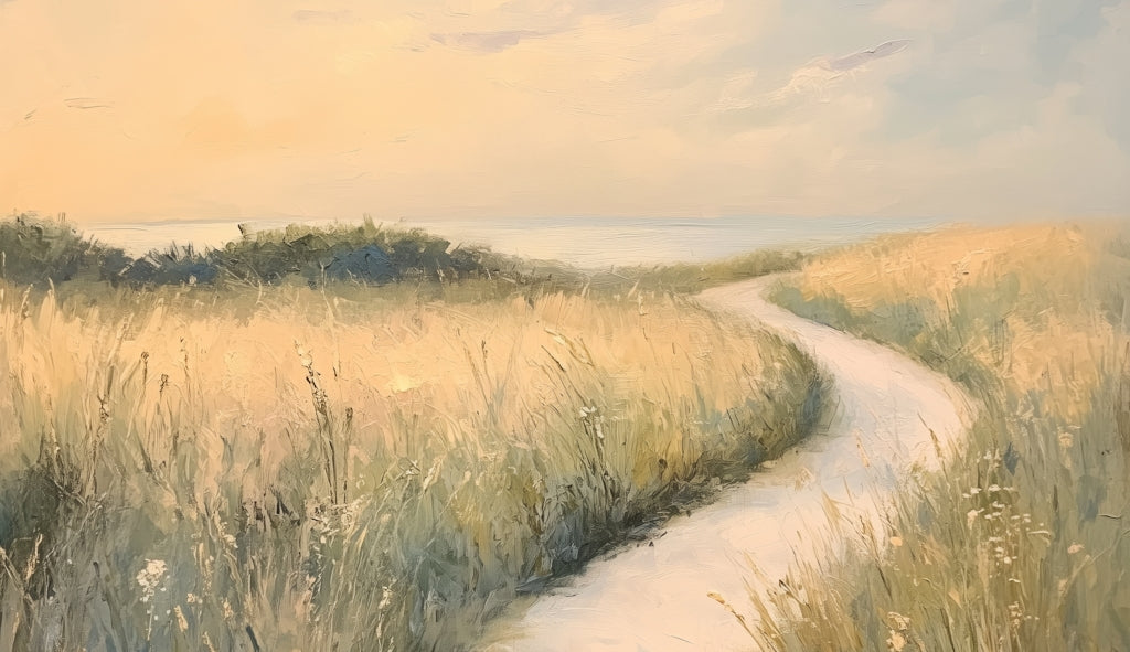 Soft breeze - Desk Mat