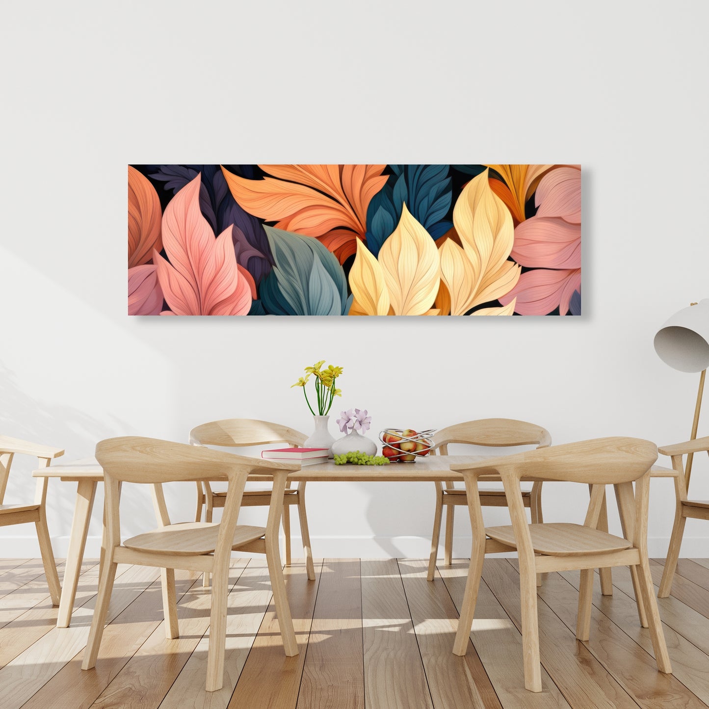 Pastel Bloom - Yellow Canvas Art for Home Decor | Brighten Up