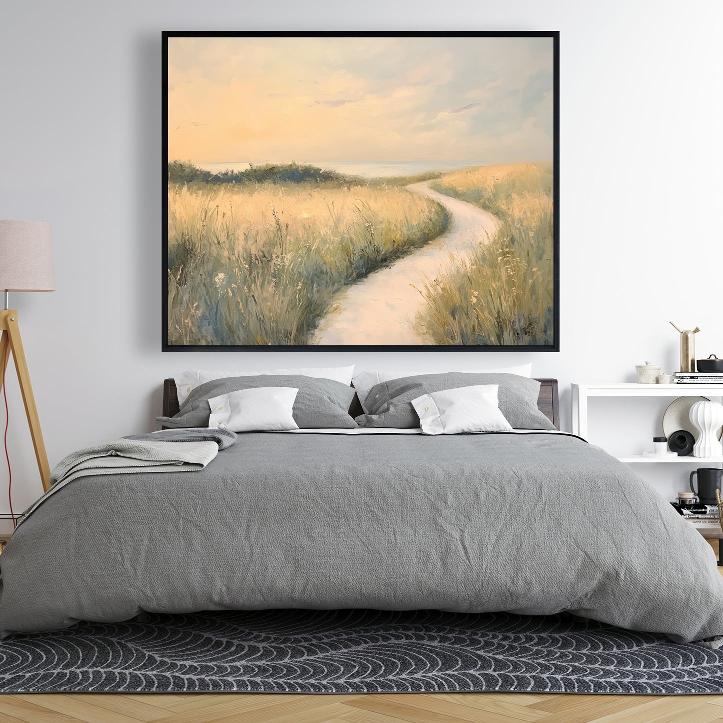 Soft breeze - 24"x24" Framed canvas