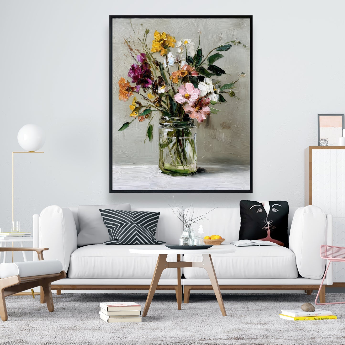 Still life - 24"x24" Framed canvas