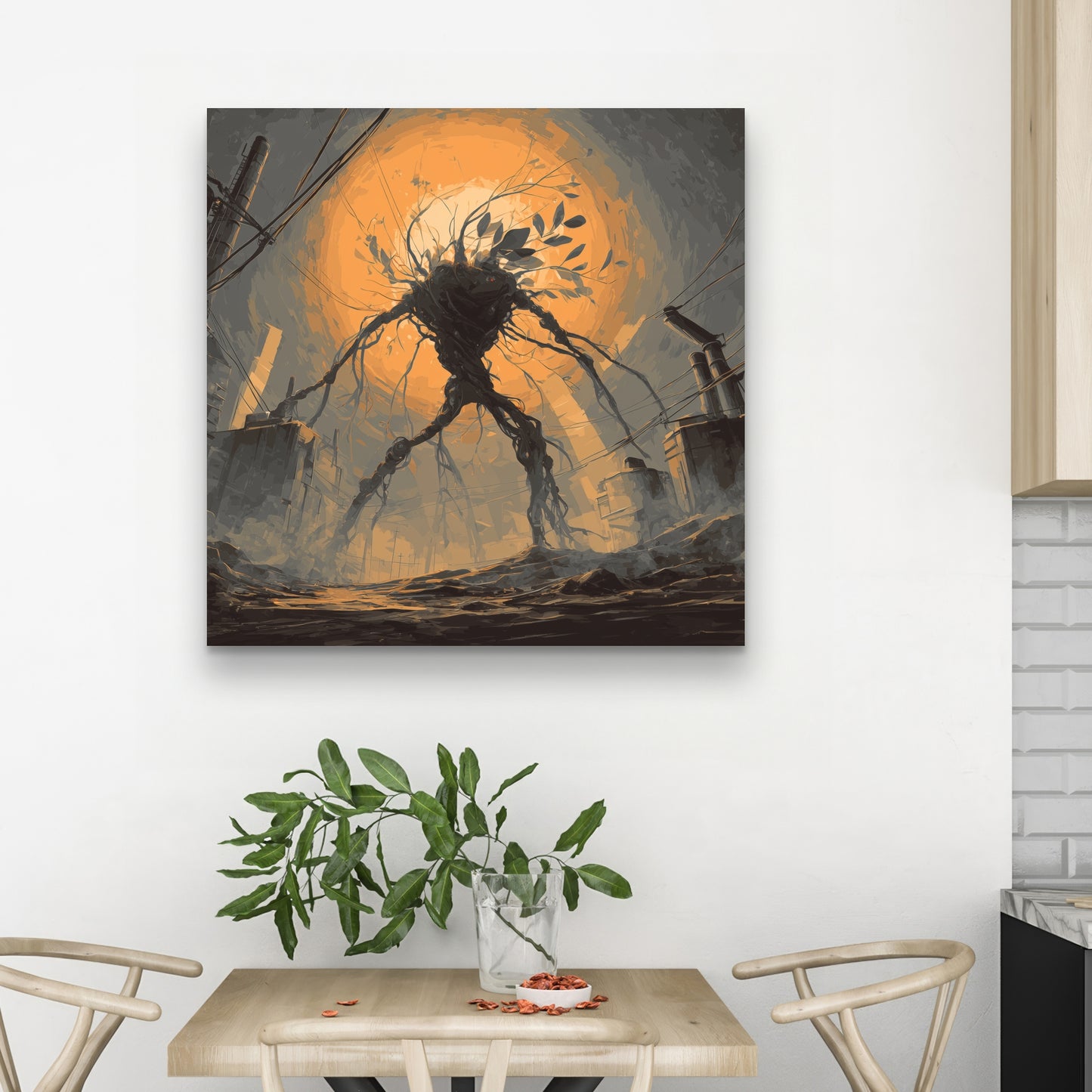 Final warning - 24"x24" Canvas