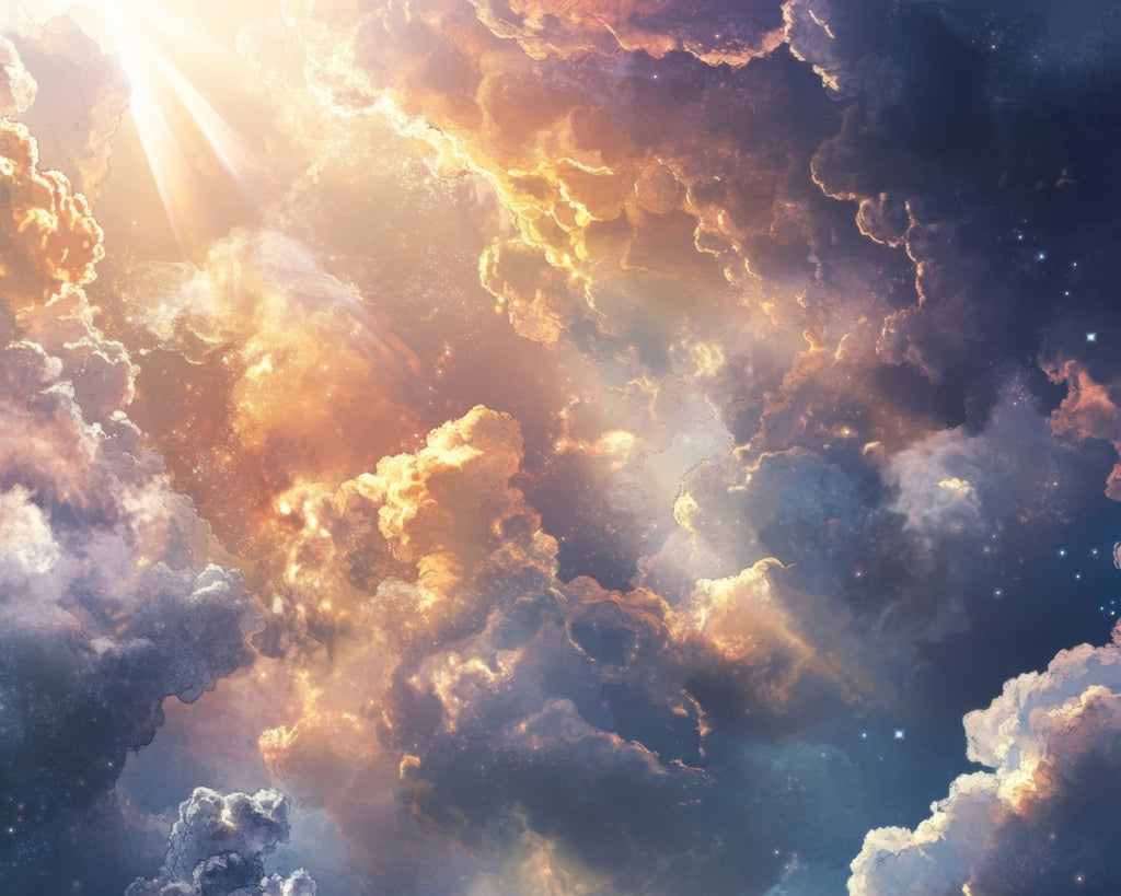 Piercing light - 14"x18" Polyester Placemat