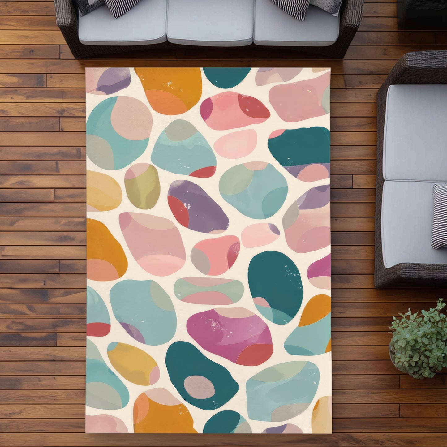 Tapis d'extérieur Dots and Bops | Solution de décoration élégante pour la maison