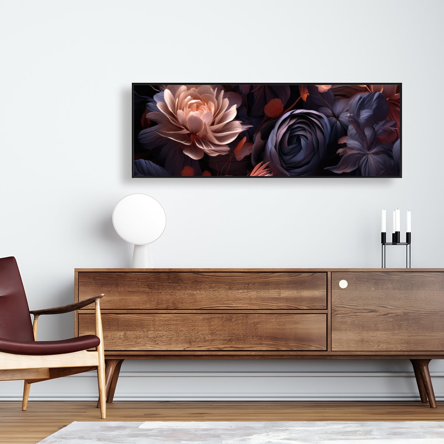 Sublime light - 36"x36" Framed canvas