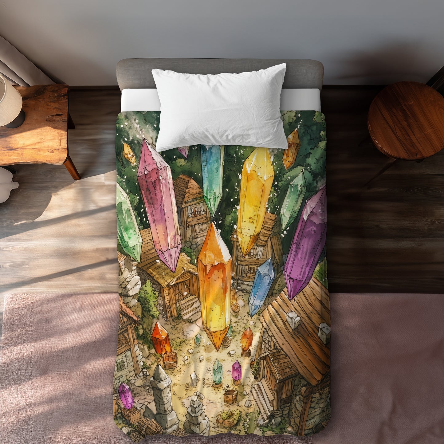 From above - 88"x88" Duvet Cover