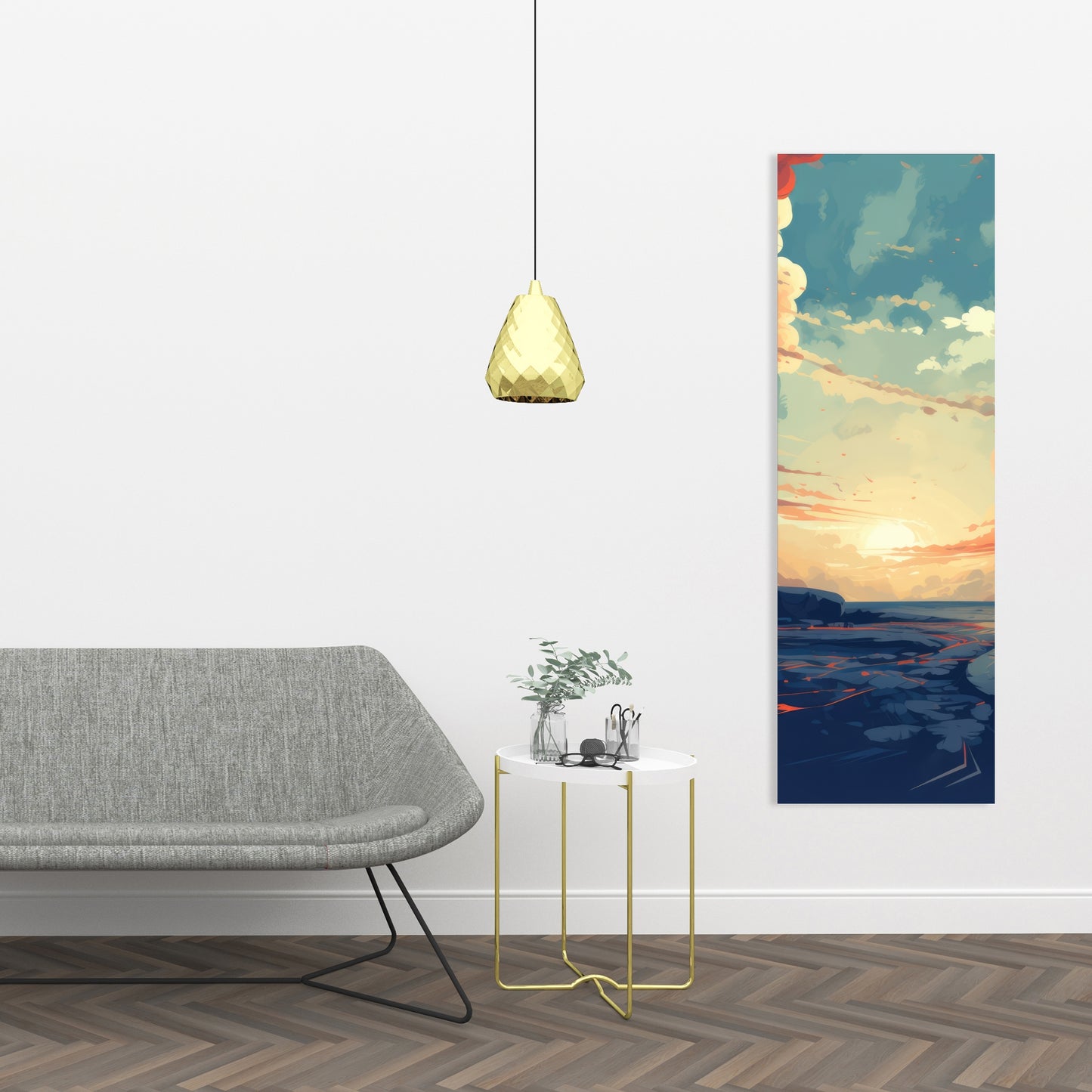 Finally light - 32"x32" Canvas