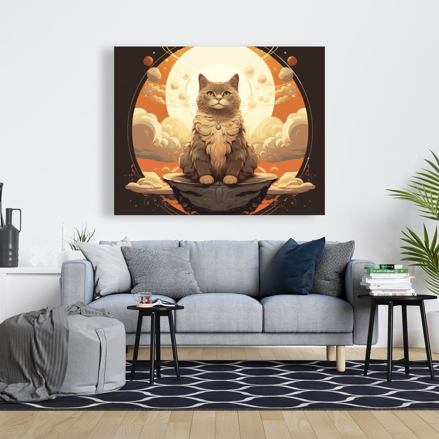The overlord - 32"x32" Canvas