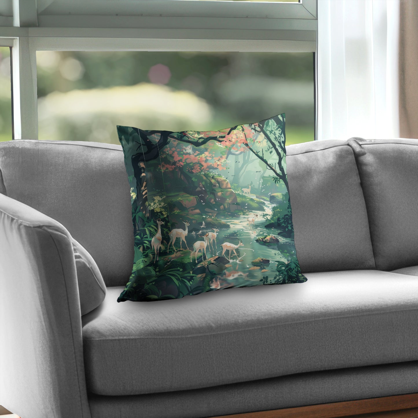 Sipping - Throw Pillow