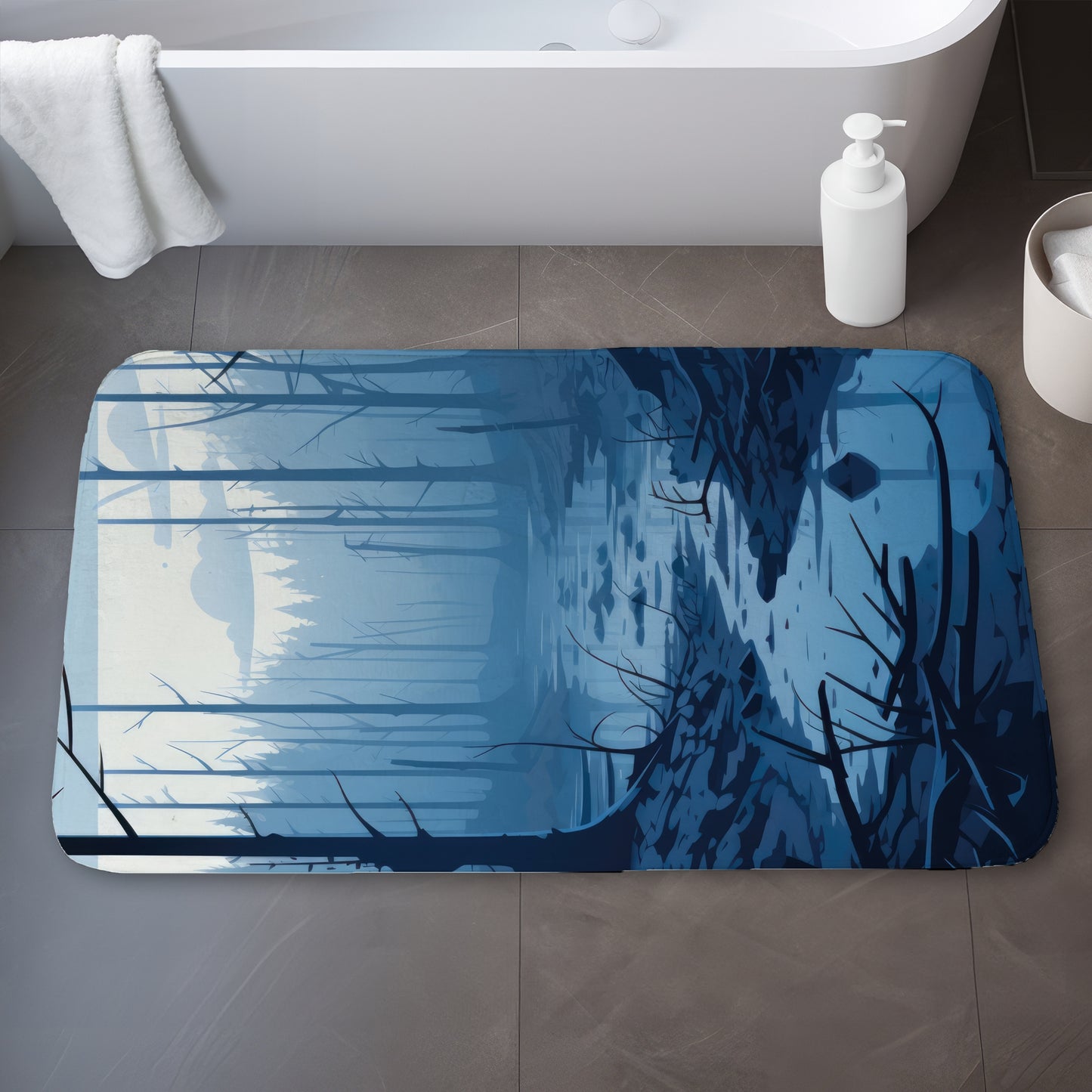 Dead lands - 17"x24" Bath mat