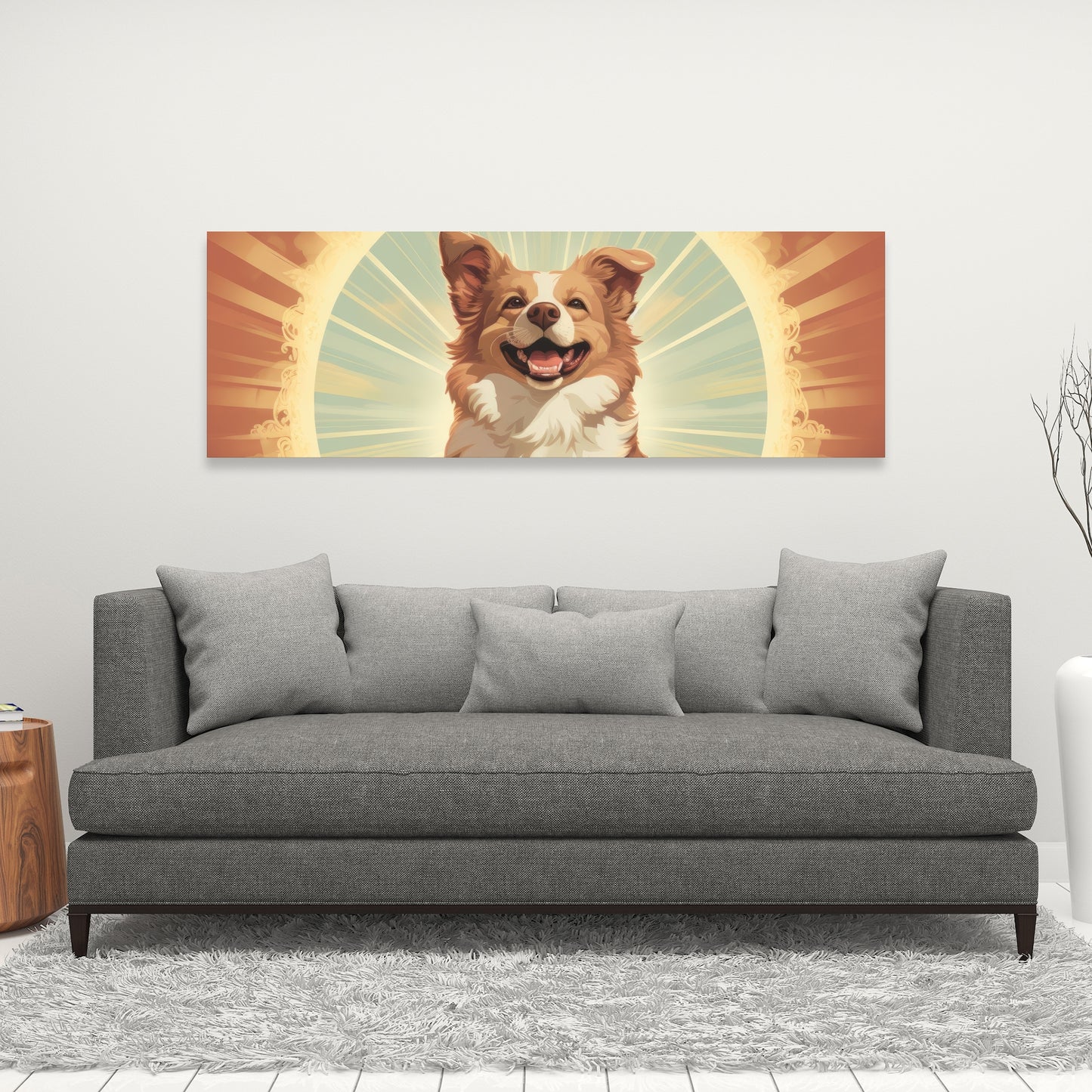 Pats and Smiles - White Canvas Home Decor for Every Room