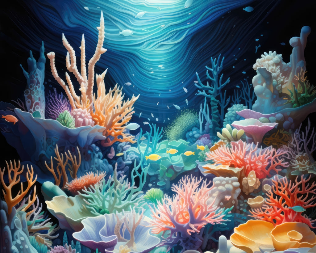 The Reef - Red Braided Polyester Placemat for Home Decor