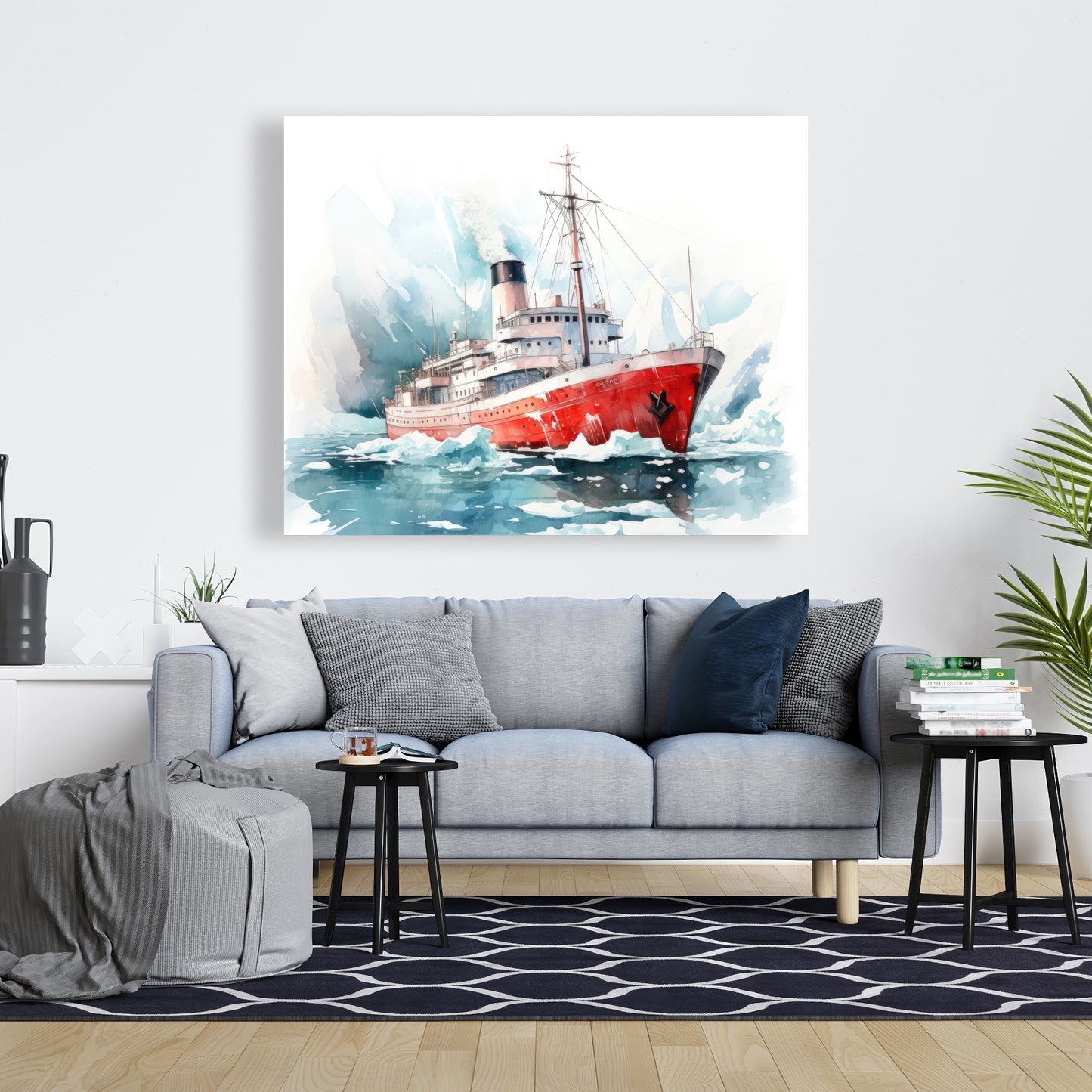 Icebreaker - 32"x32" Canvas