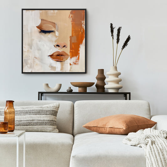 Half - 24"x24" Framed canvas