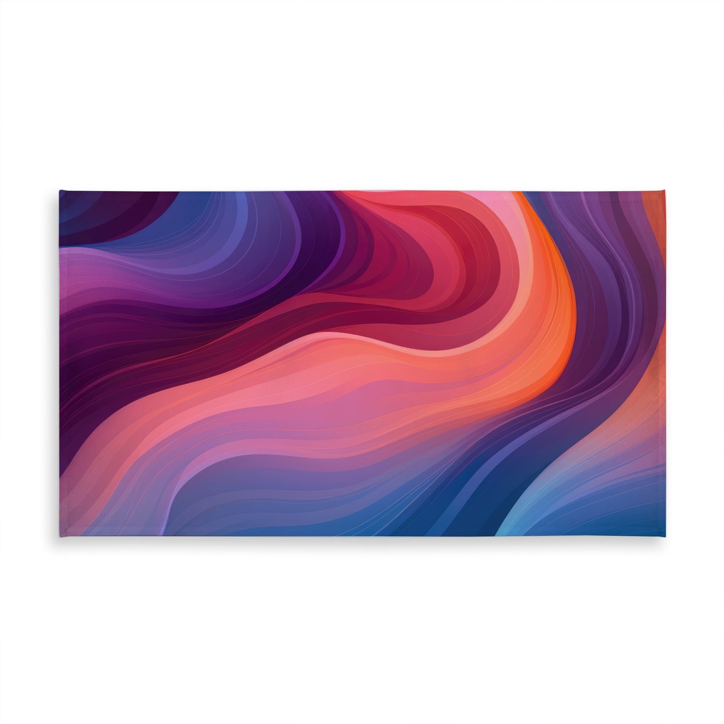 Purple Haze Tablecloth - Orange Indoor Outdoor Home Decor