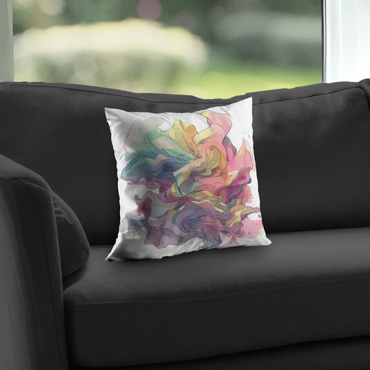 Unfolding - Throw Pillow