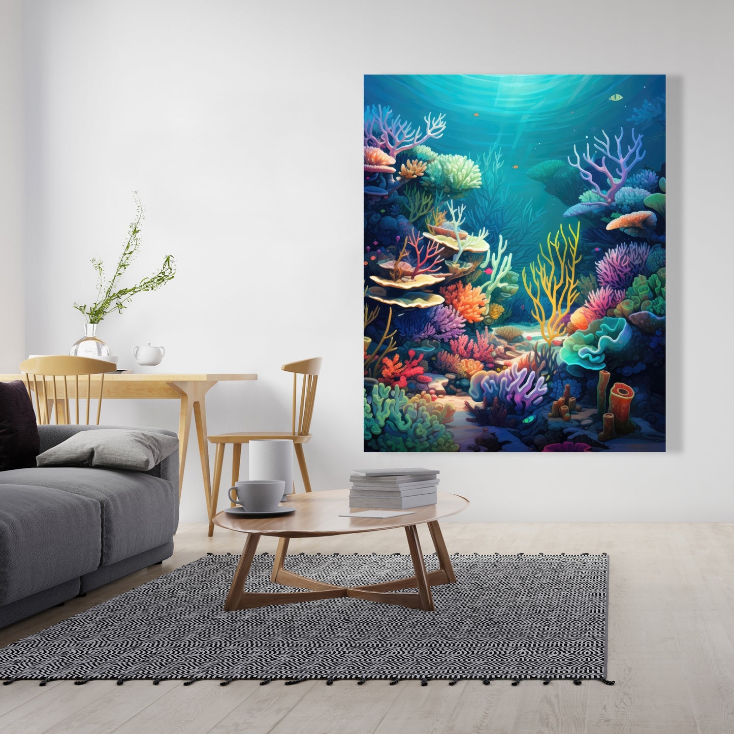 Filled with life - 32"x32" Canvas