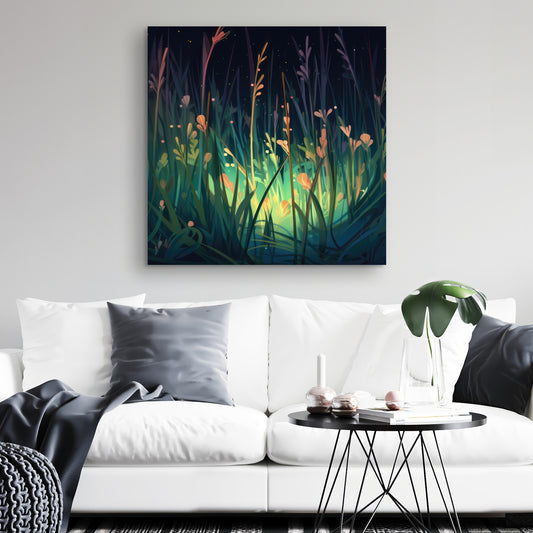 Between twigs - 32"x32" Canvas