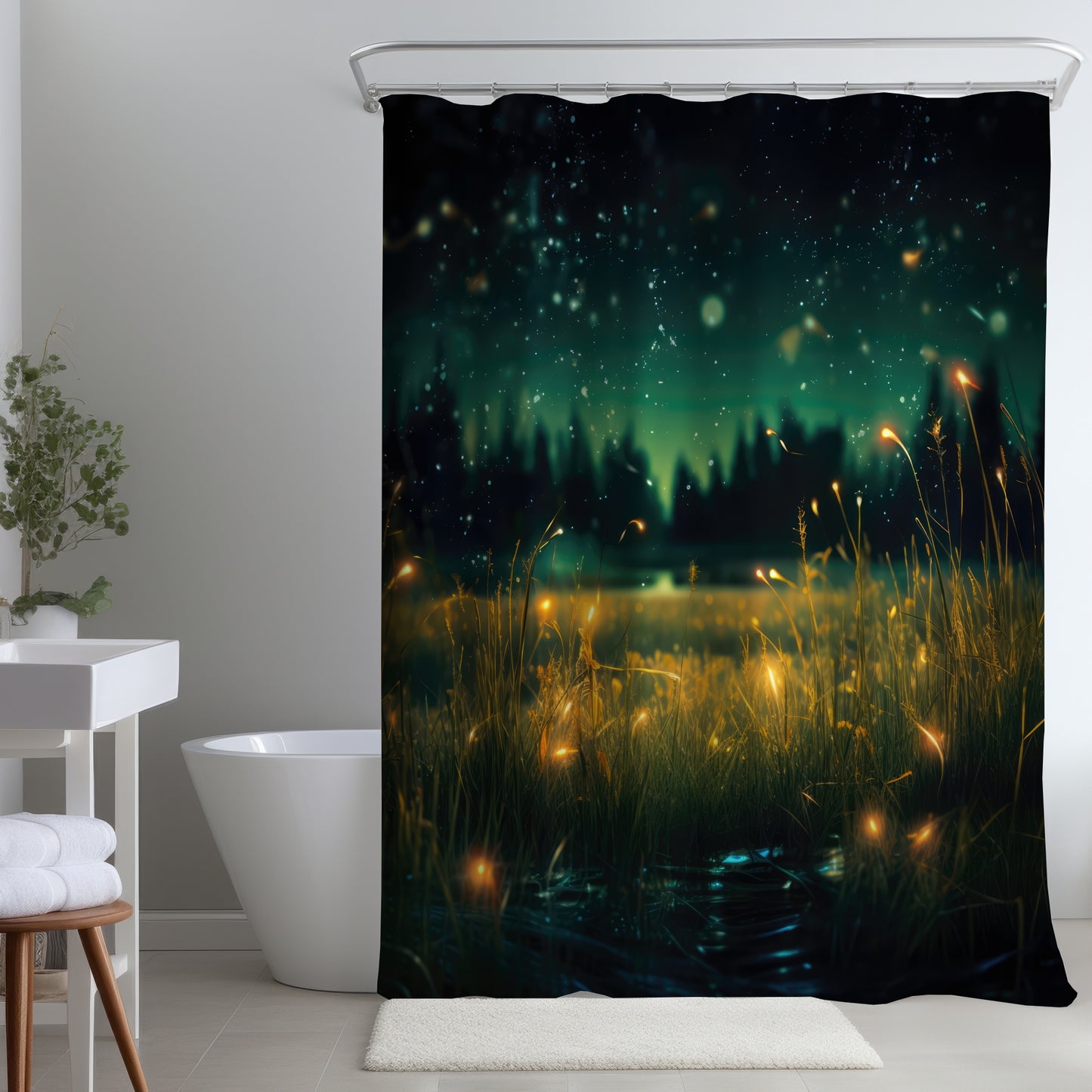 Light in the dark - Shower Curtain