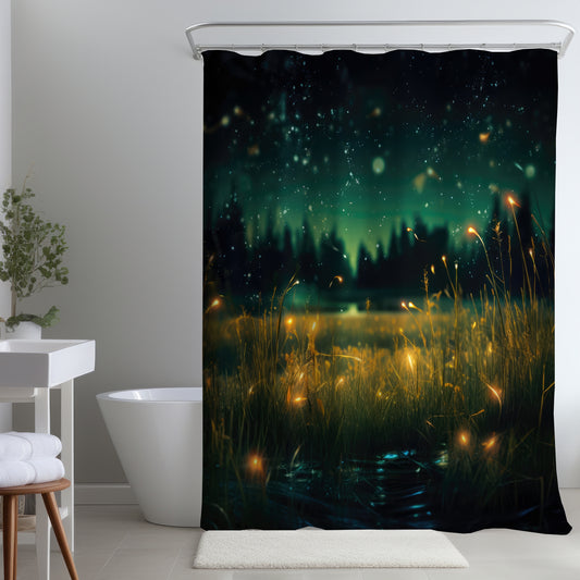 Lumière dans l'obscurité - Rideau de douche