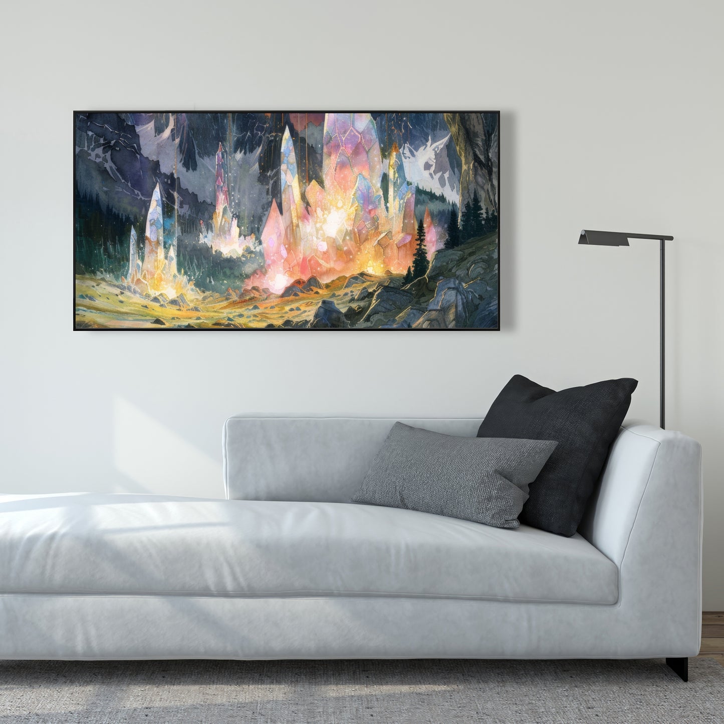 Growing strong - 36"x36" Framed canvas