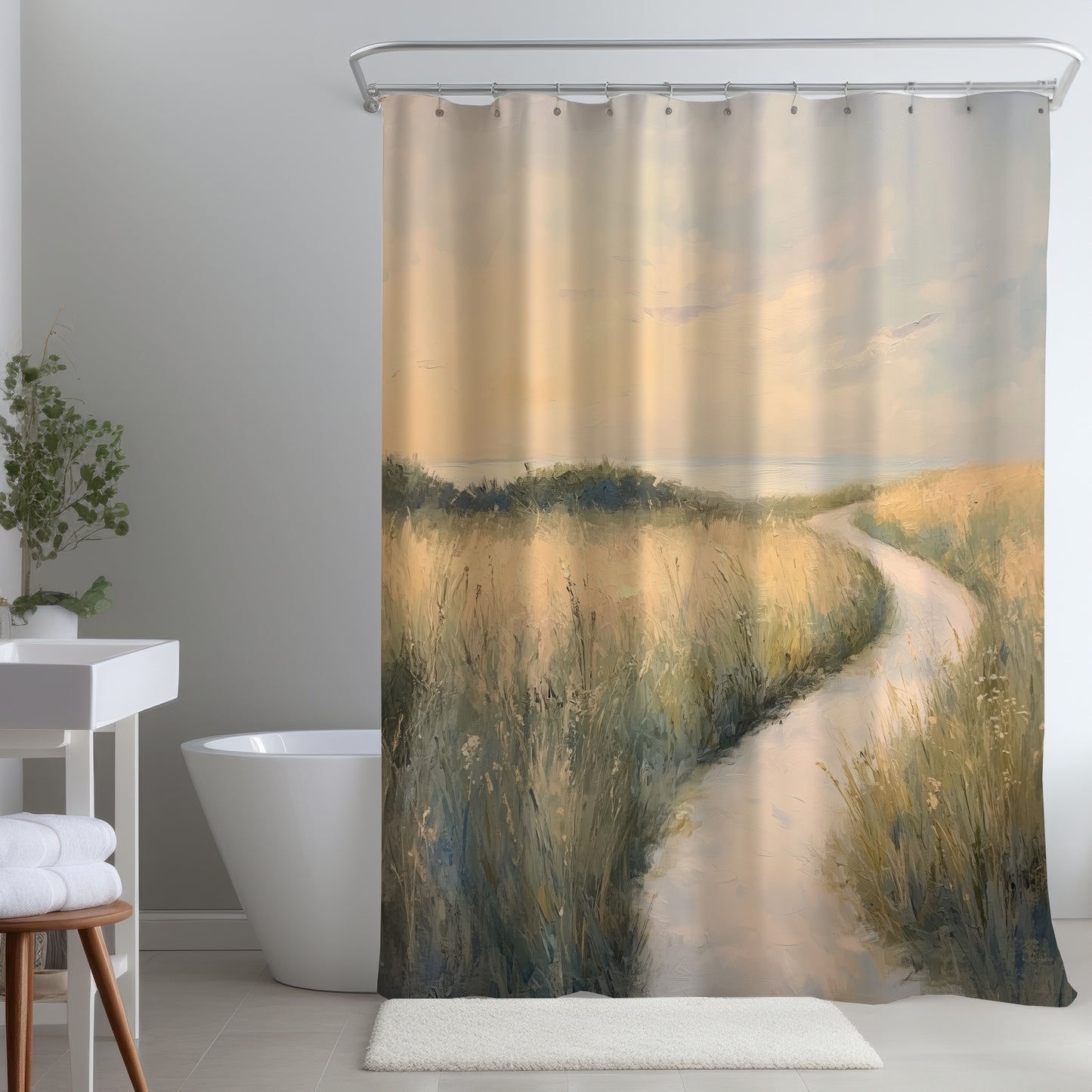 Soft breeze - Shower Curtain