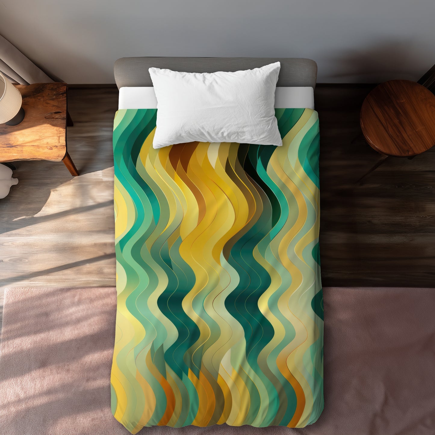 Rich by Design Turquoise Duvet Cover | Stylish Home Decor