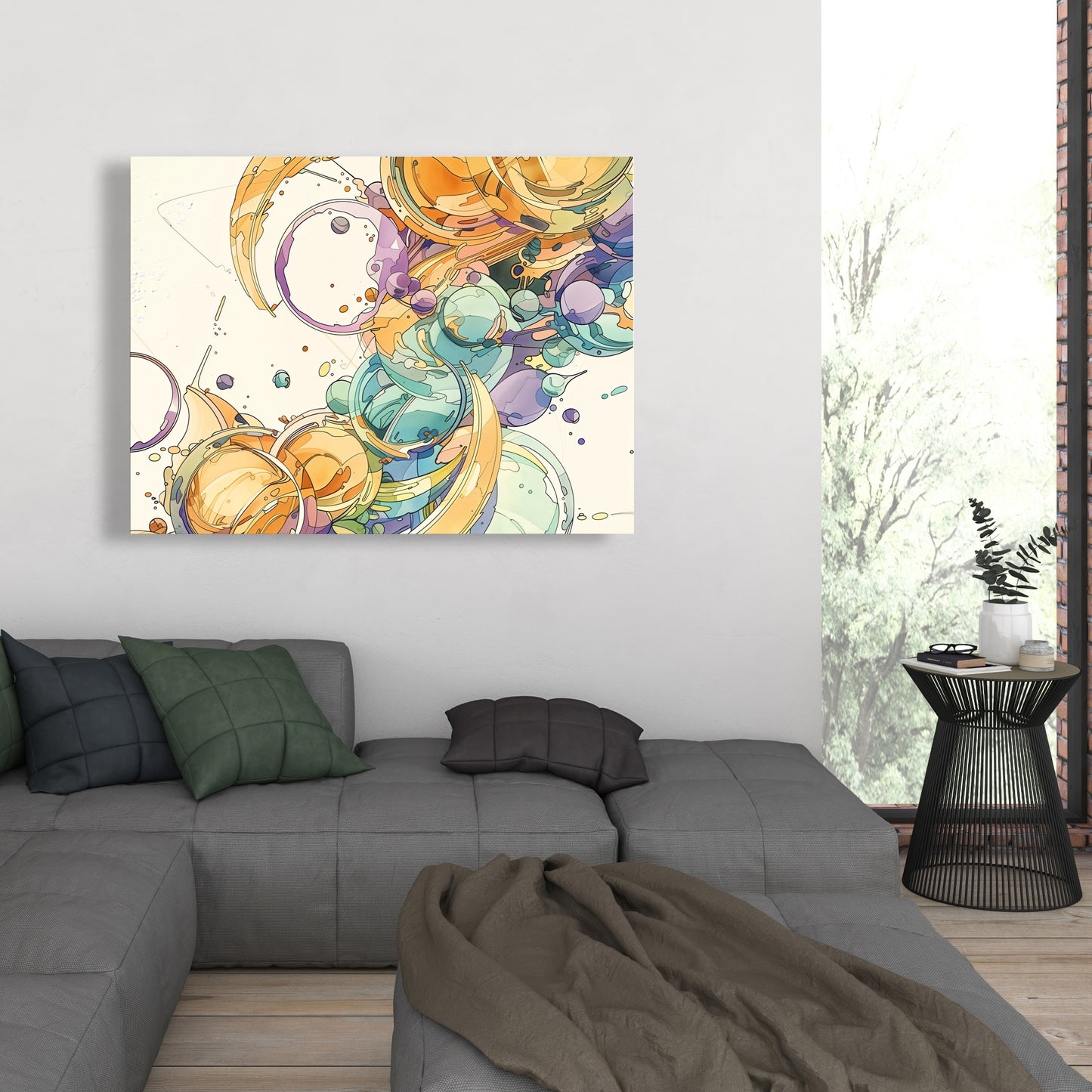 Plan - 32"x32" Canvas