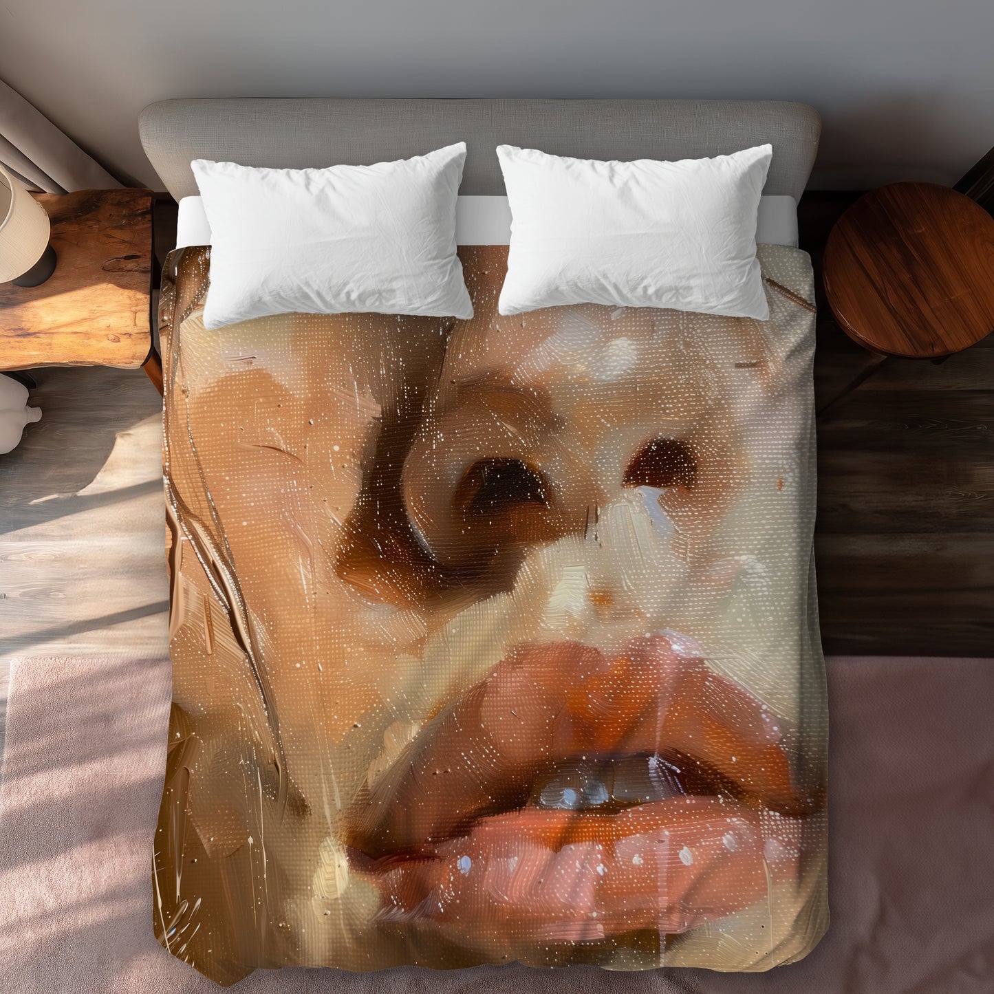 Lust Pink Duvet Cover - Stylish Home Decor for Your Bedroom