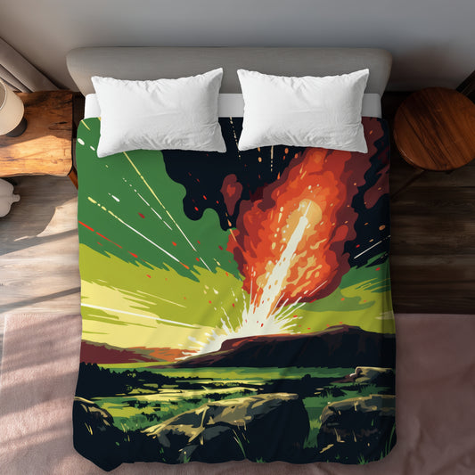 The Crash Black Duvet Cover for Elegant Home Decor | Stylish