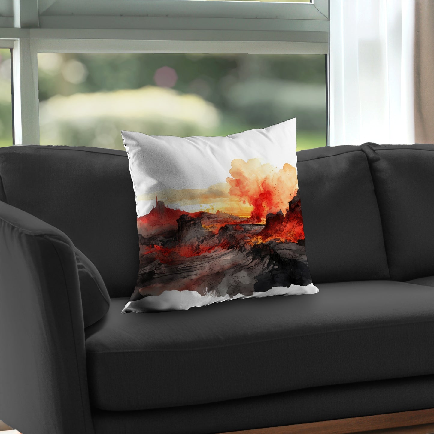 Minimalist flow - Throw Pillow