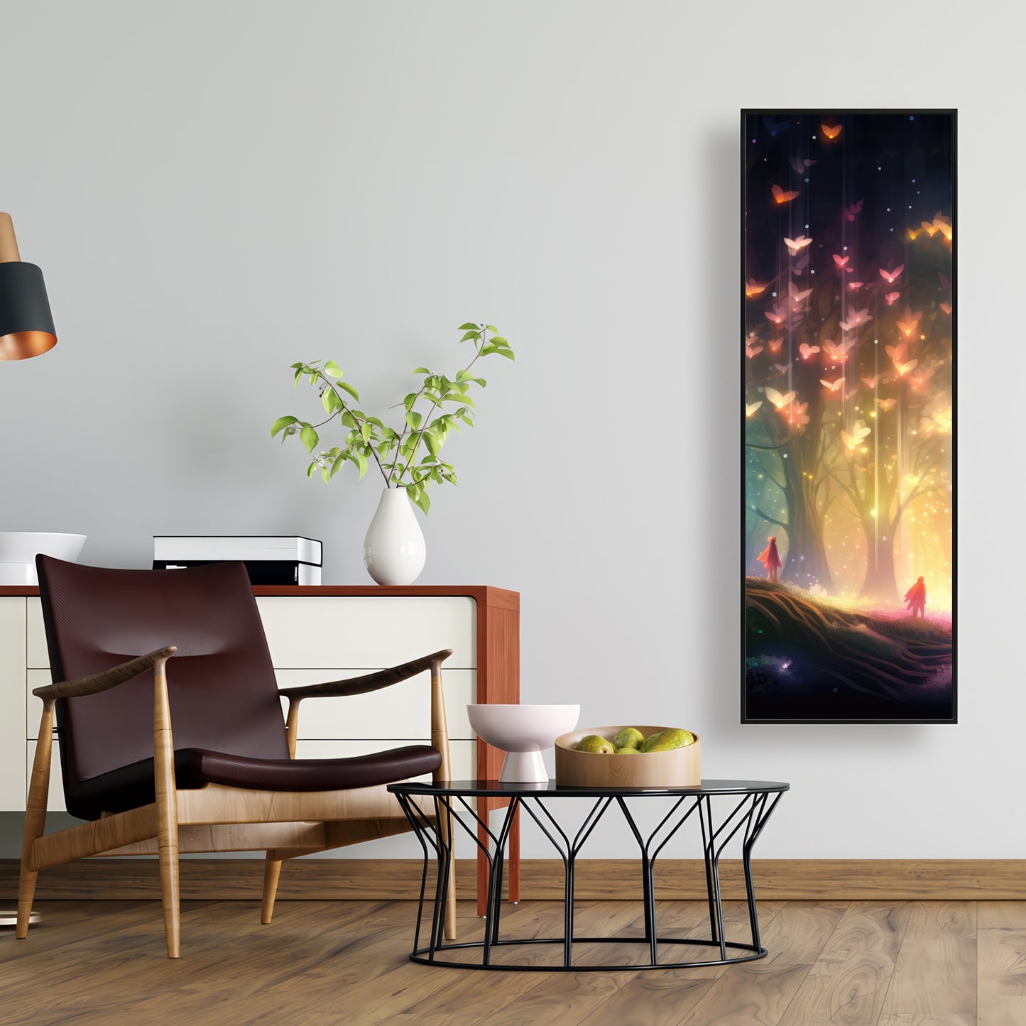 A dream come true - Framed Canvas - Print on demand