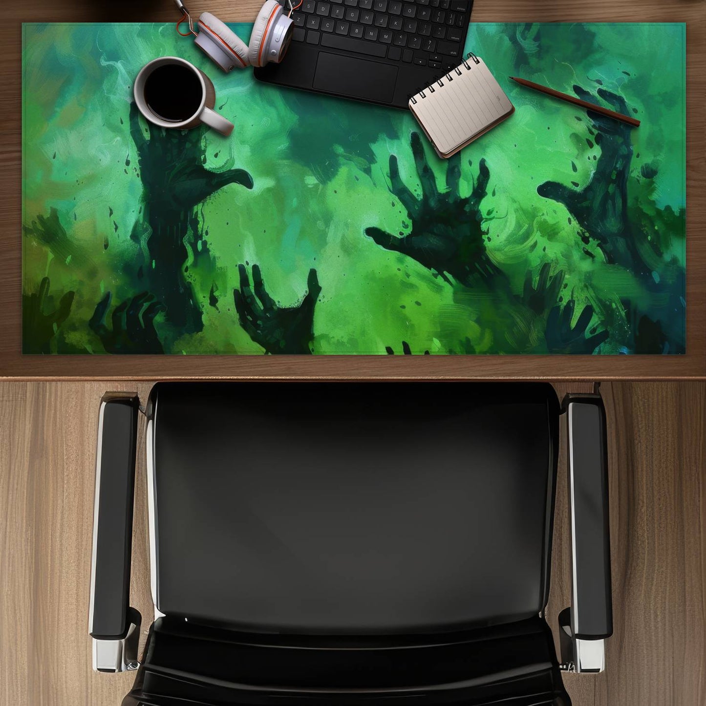 Hands of despair - Desk Mat