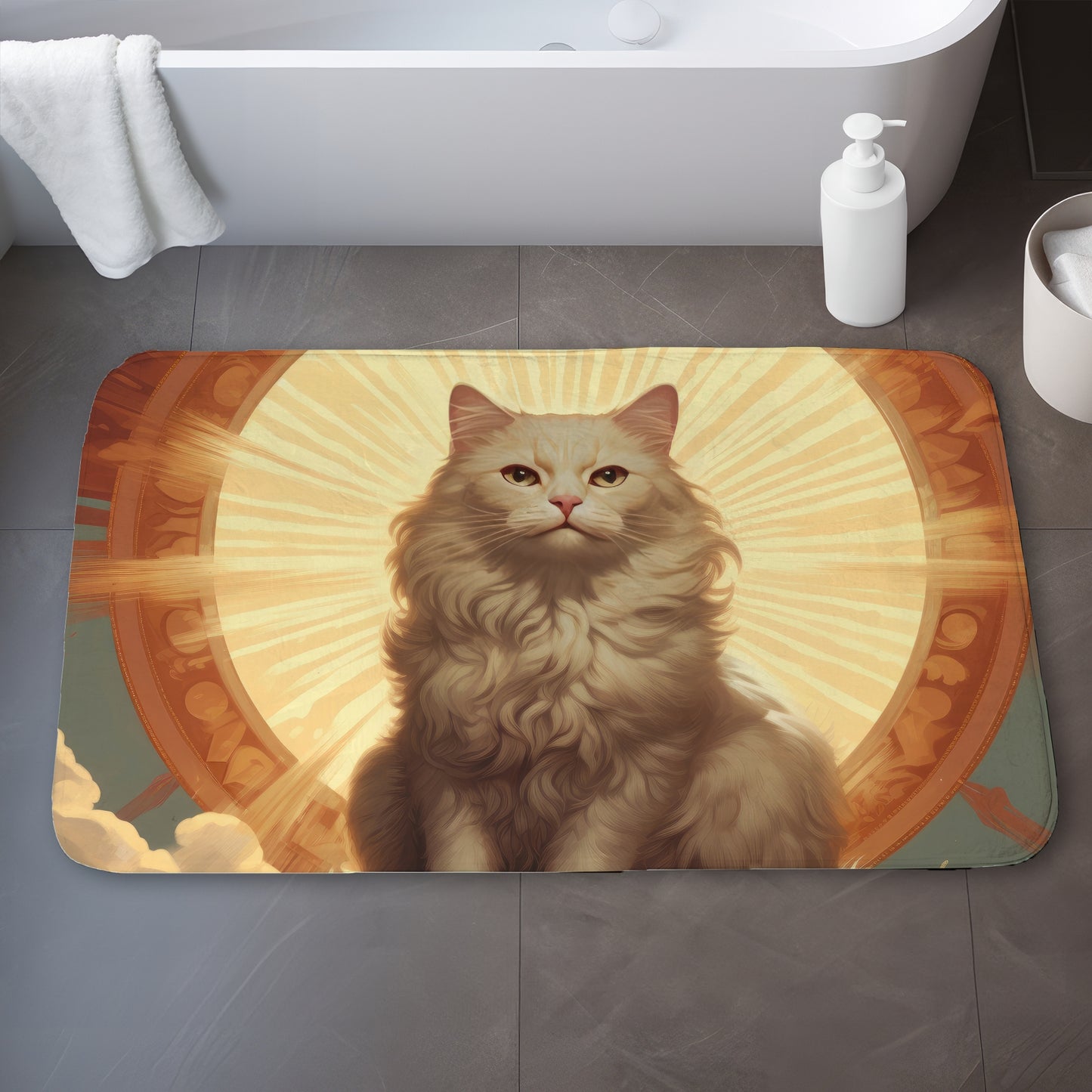 Infinite carelessness - 17"x24" Bath mat