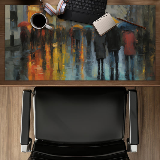 Rainy day - Desk Mat