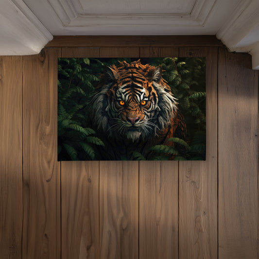 Predator Black Indoor Outdoor Door Mat | Home Decor Accent