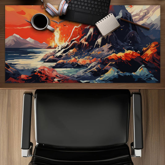 Towards danger - Desk Mat