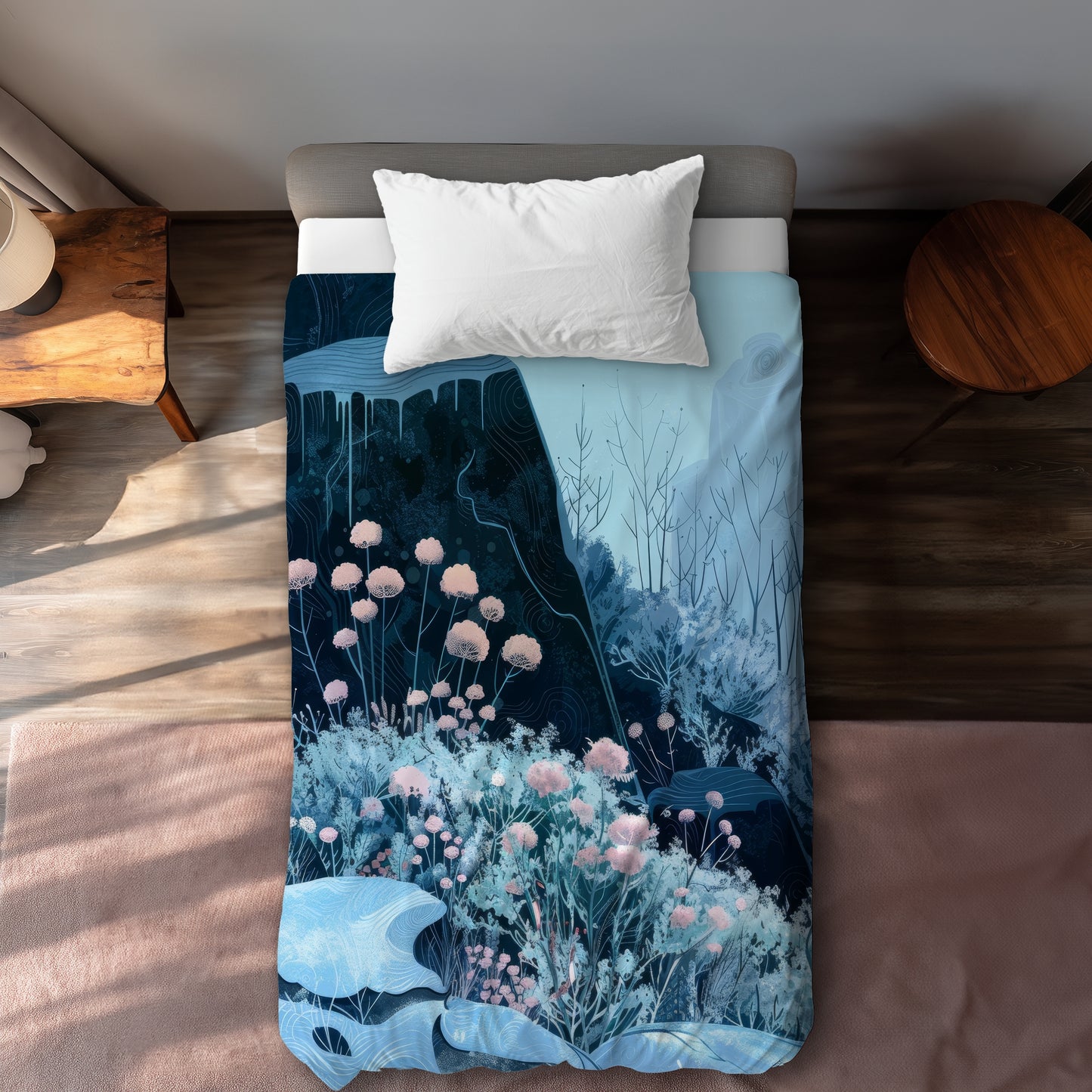 Annual freeze - 88"x88" Duvet Cover