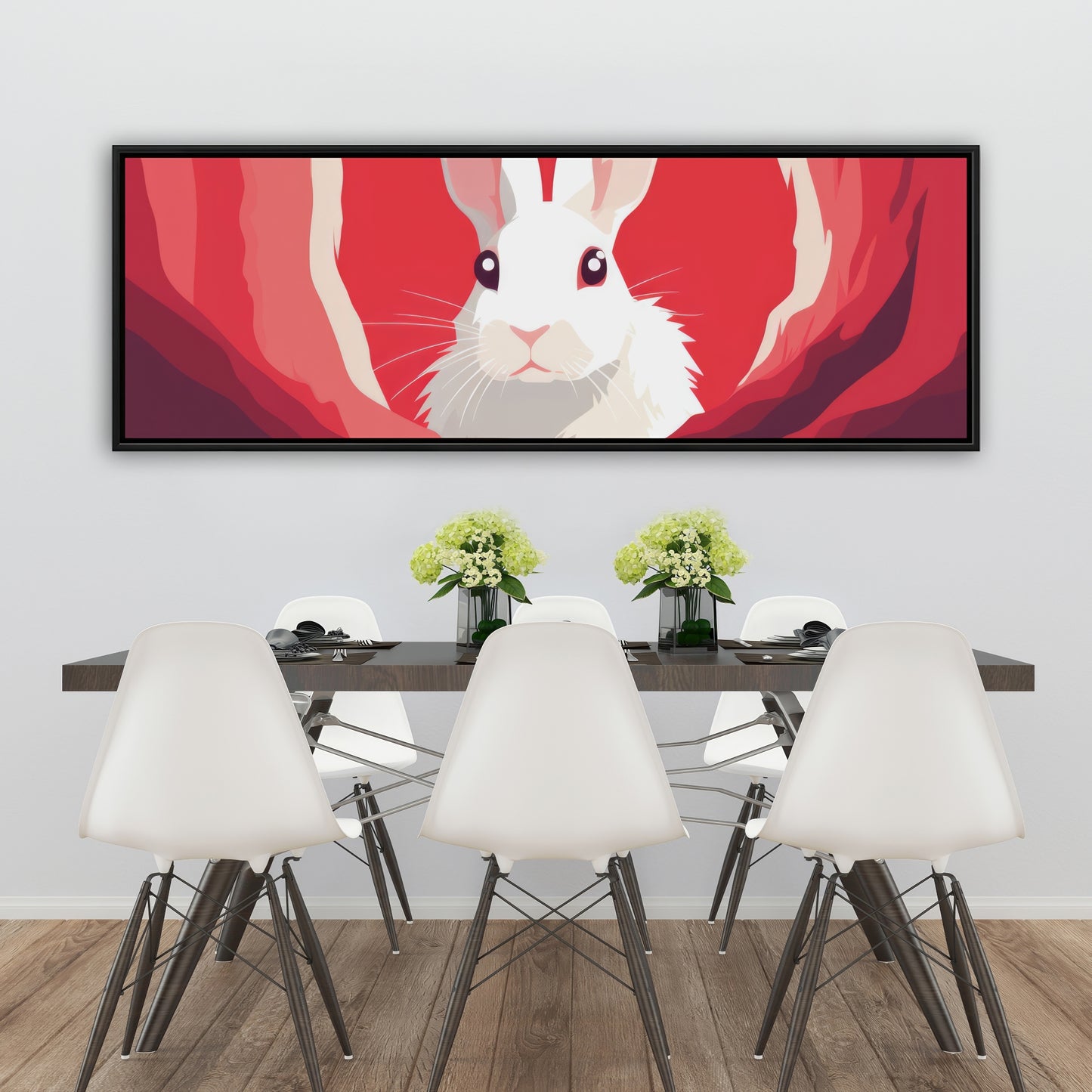 Looking out - 36"x36" Framed canvas
