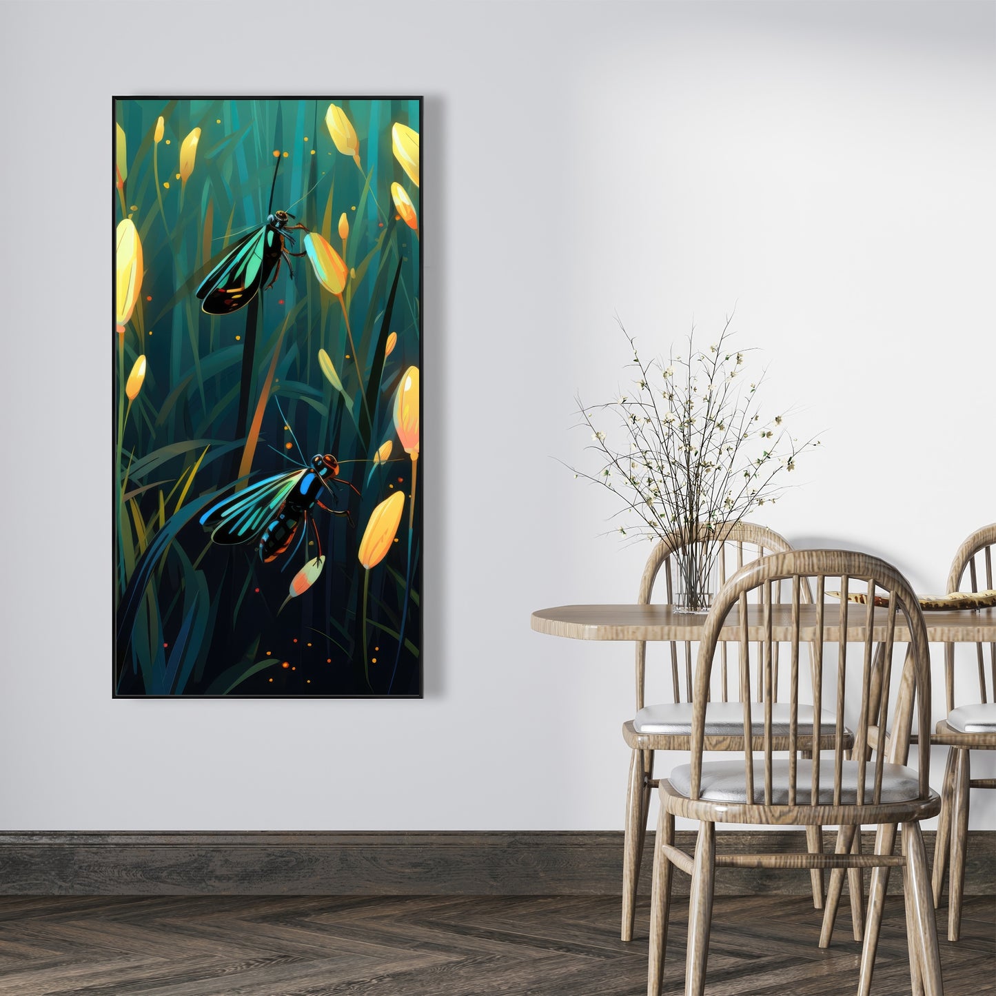 Appealing - Framed Canvas - Print on demand