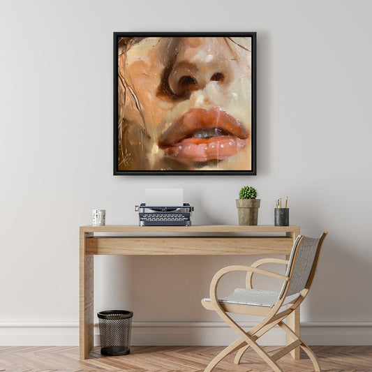 Luxure - Toile encadrée 24"x24"