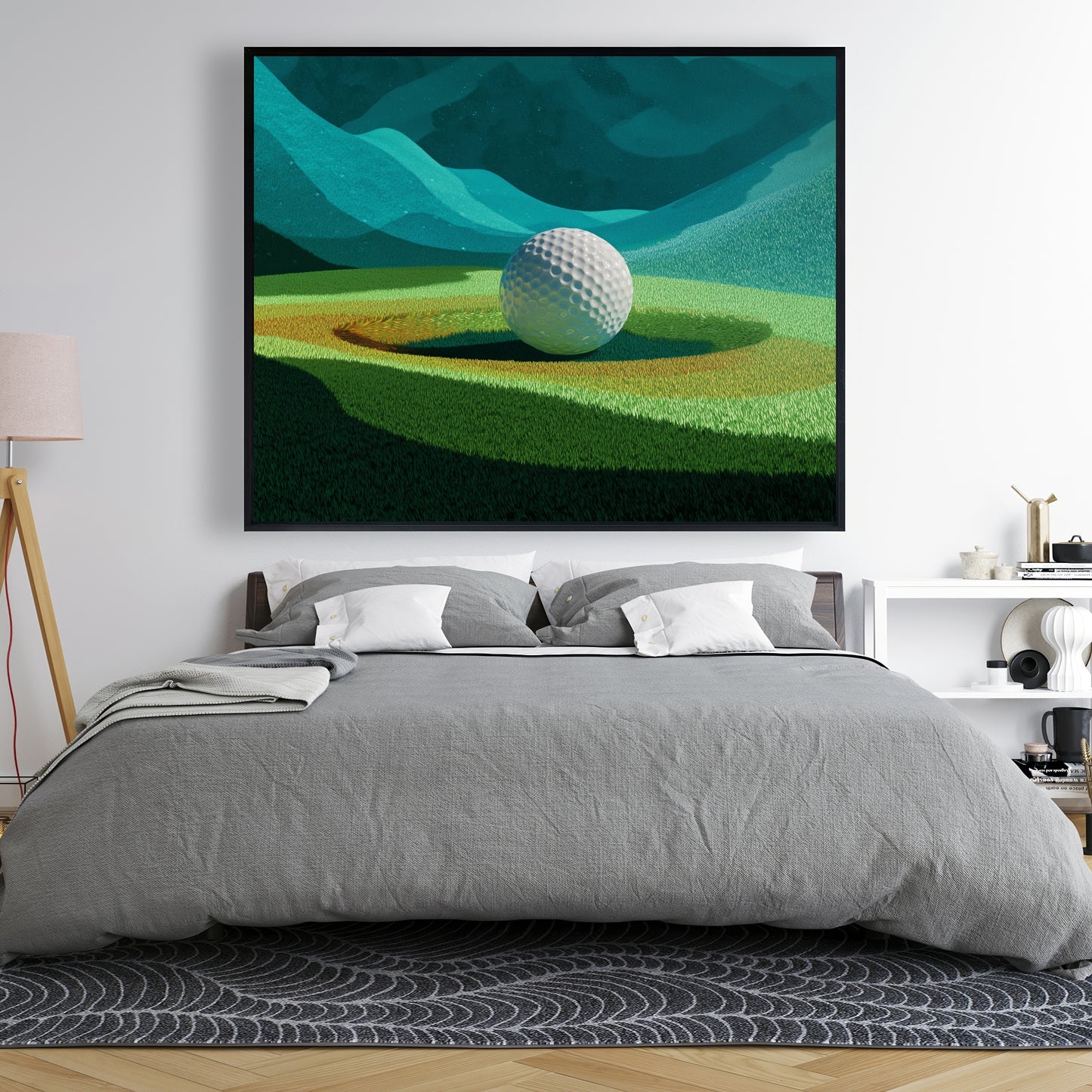 Landing Office Object Framed Canvas for Home Decor | Art