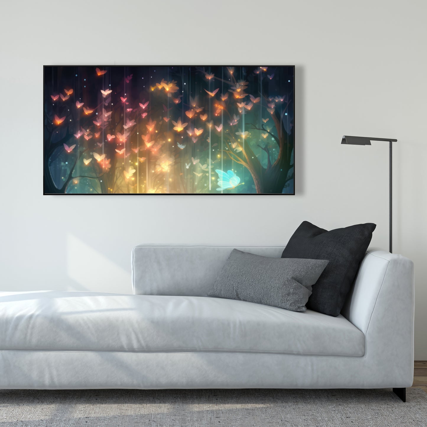 A dream come true - Framed Canvas - Print on demand