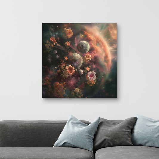 Capturing light - 32"x32" Canvas